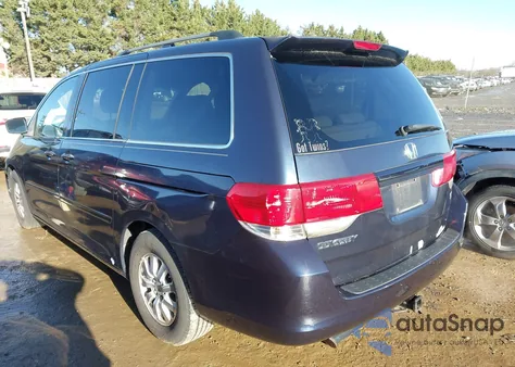 2008 Honda Odyssey Ex-L from USA, damaged, VIN 5FNRL38758B028777